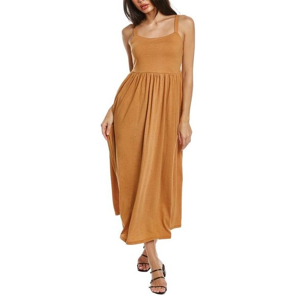 green emerald velvet dress Z Supply Winslet Maxi Dress in Botanical Green